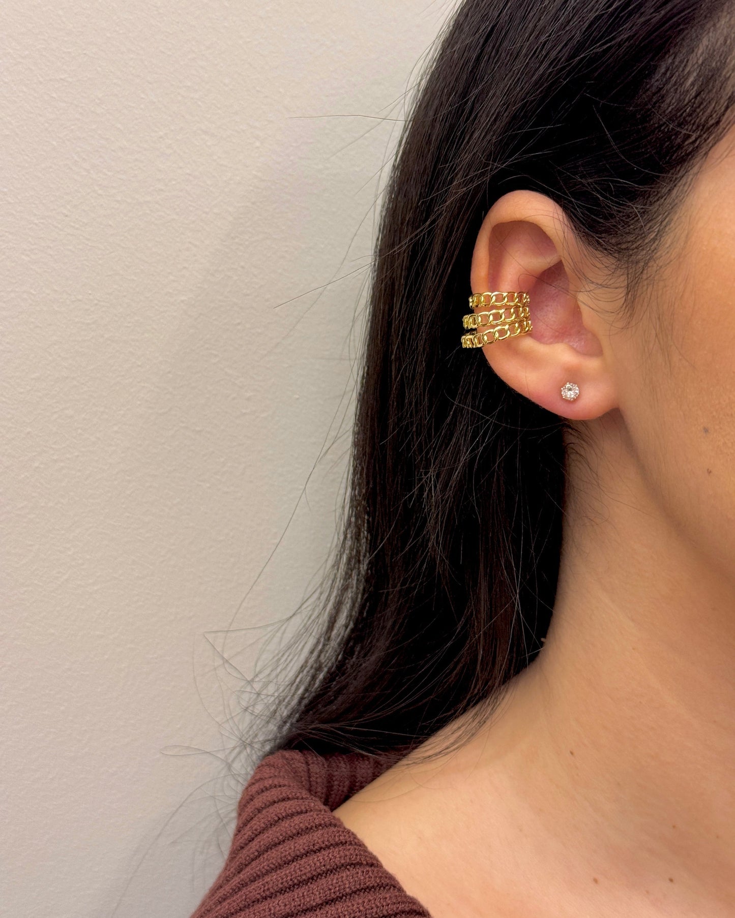 Earrings cuffs 2524