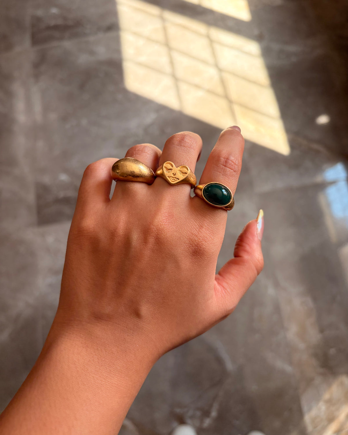 3PCS/SET Rings 26052602