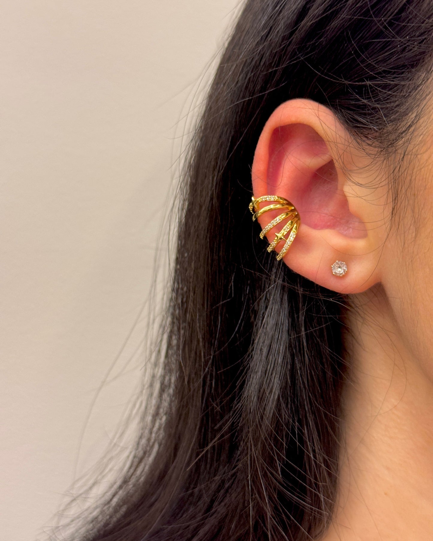 Earrings cuffs 2514