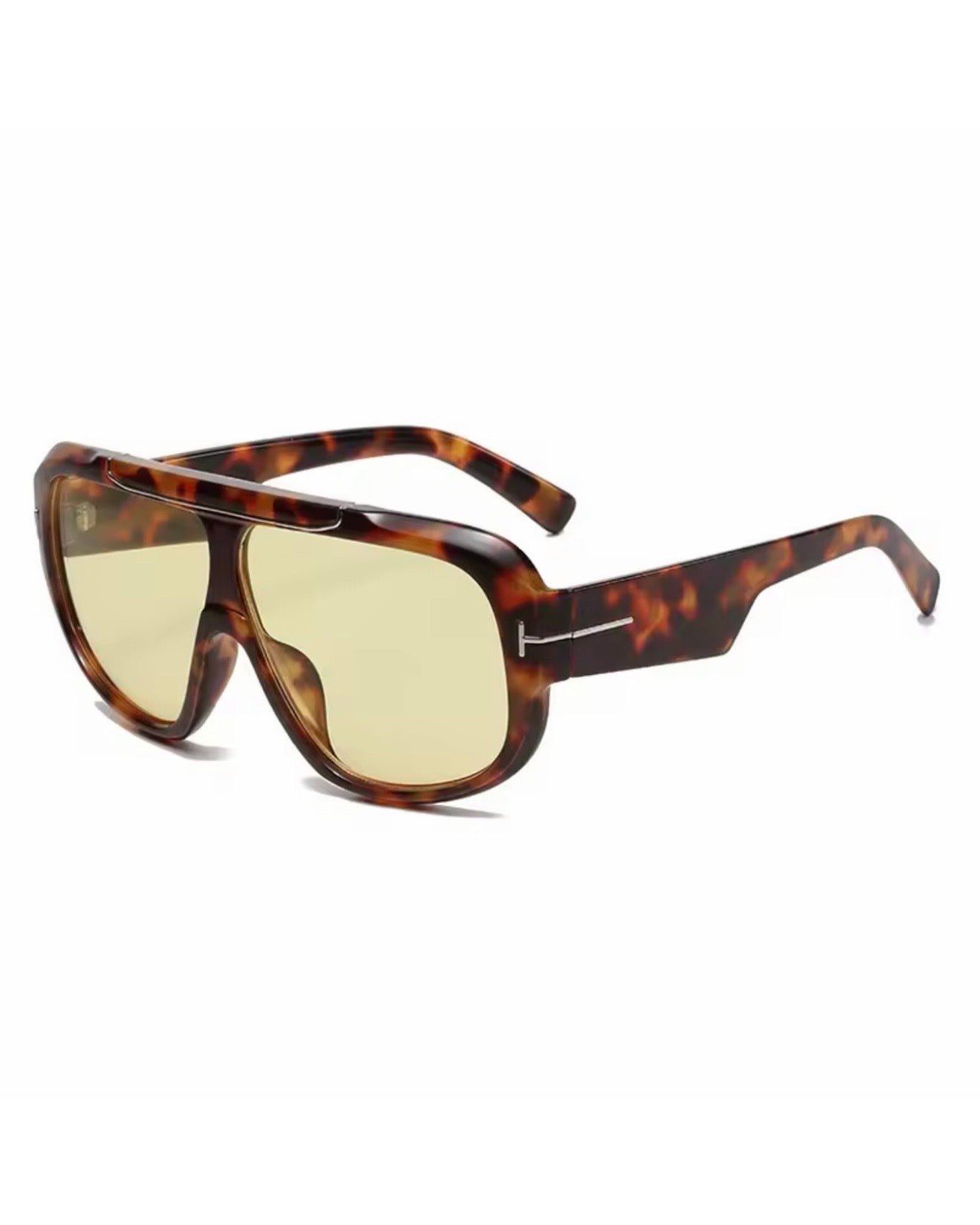 Tom Ford Rellen Aviator Sunglasses