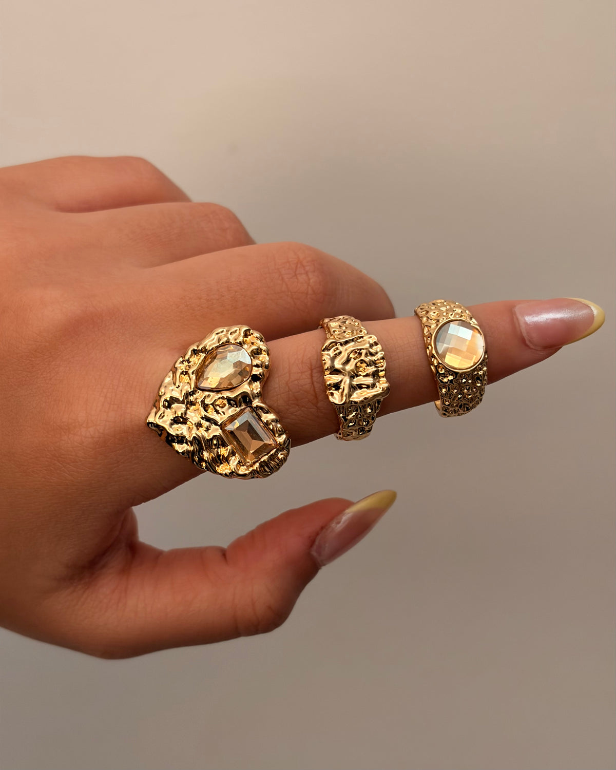 3PCS/SET Rings 26052601-4