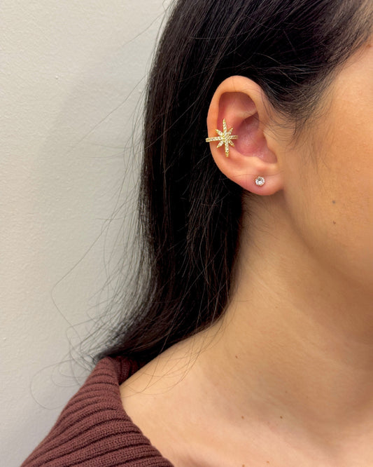 Earrings cuffs 2523