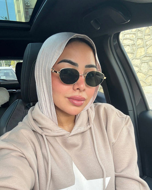Celine Oval Metal Sunglasses