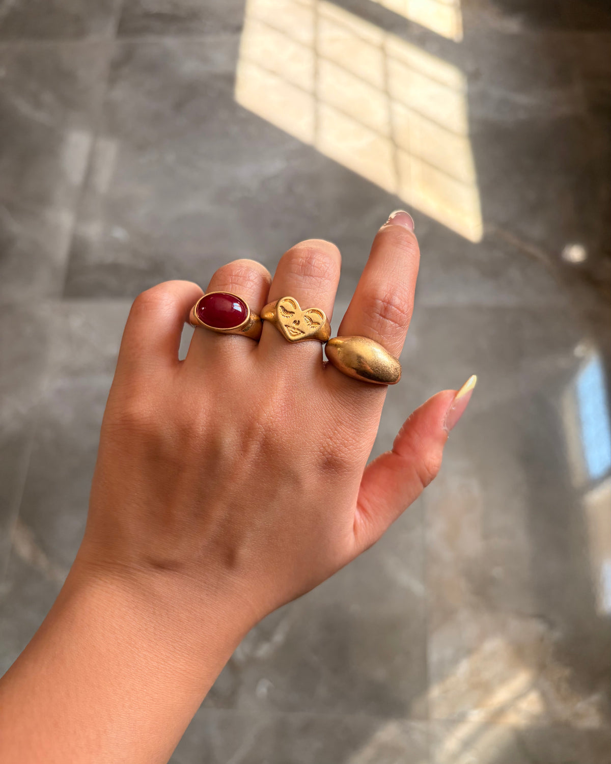 3PCS/SET Rings 26052602