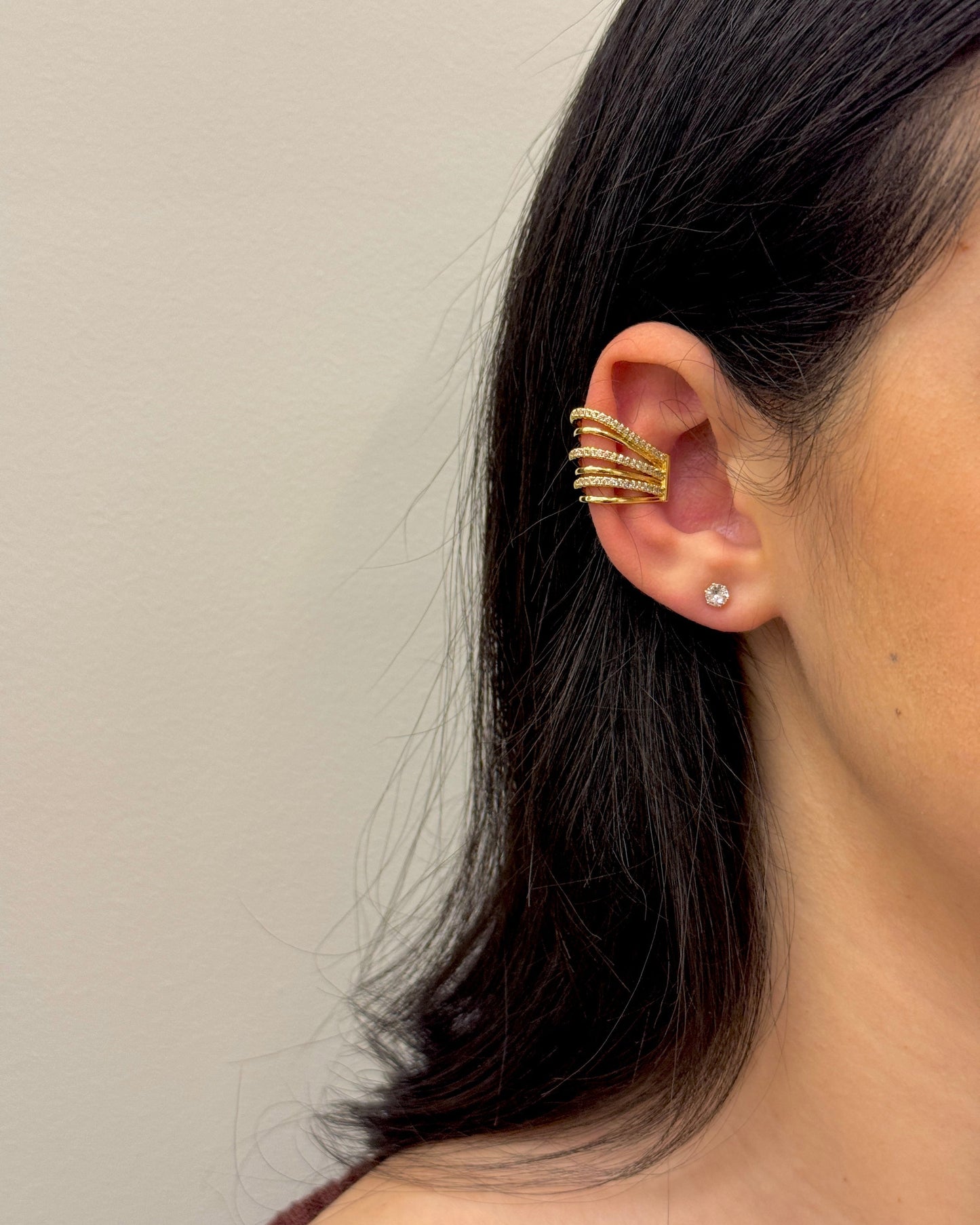 Earrings cuffs 2518