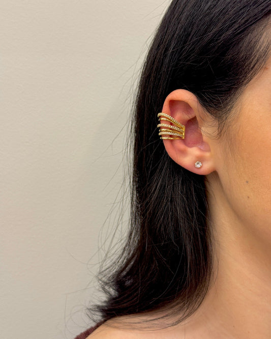 Earrings cuffs 2518