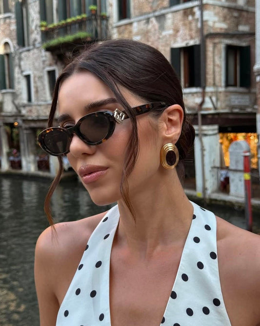 FF DIAMONDS OVAL SUNGLASSES
