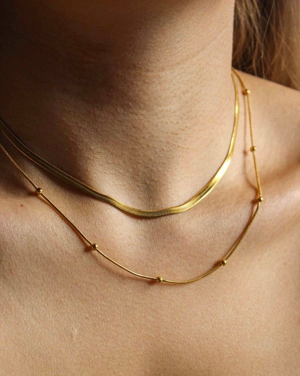 Double-Layer Chain Necklace