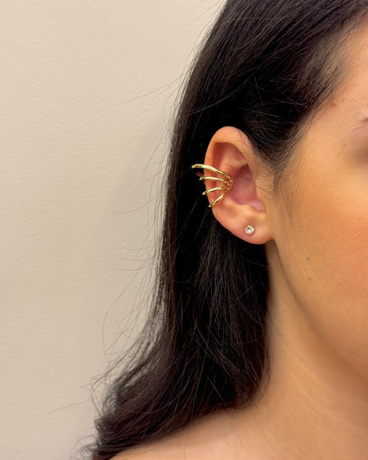 Earrings cuffs 2522