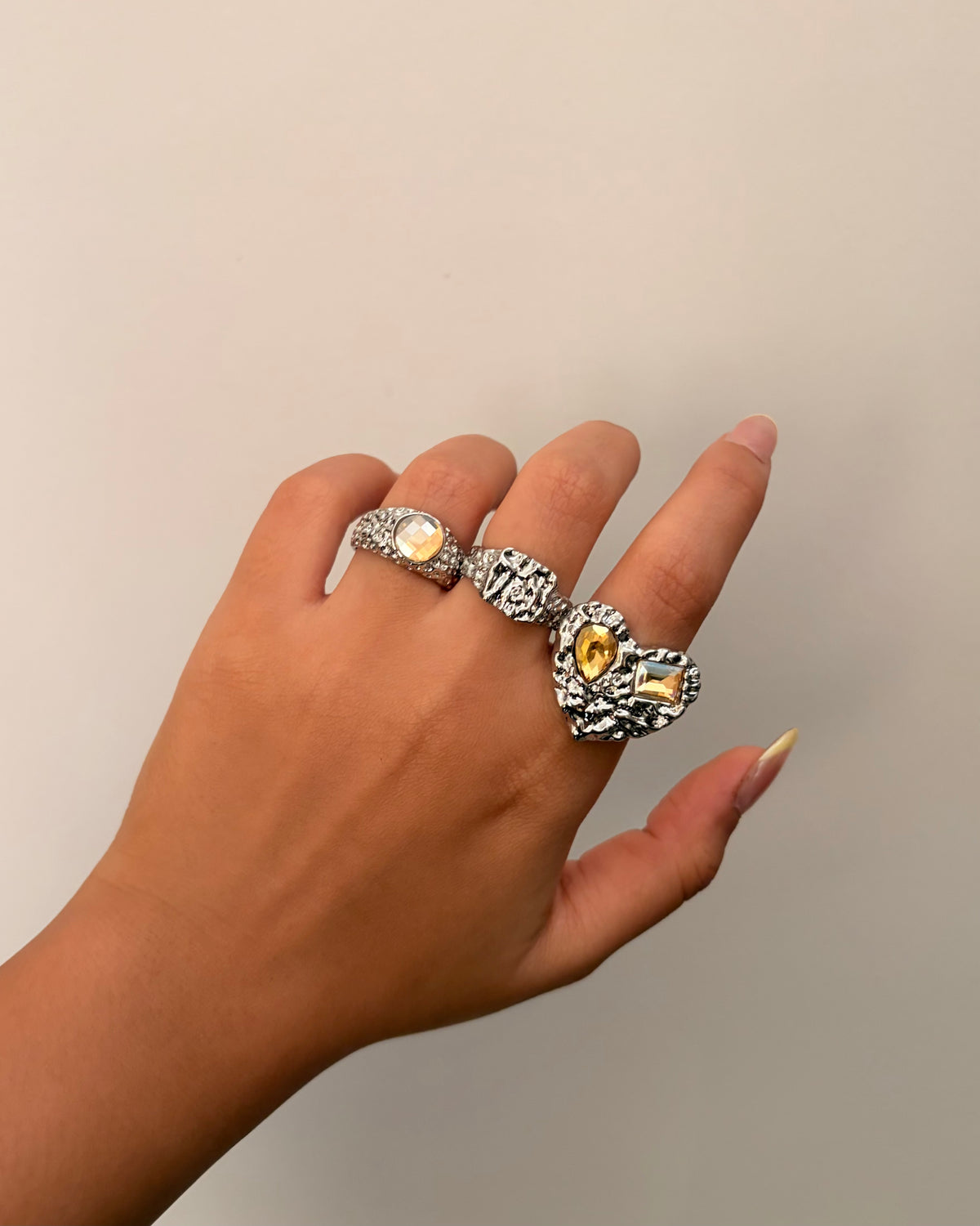 3PCS/SET Rings 26052601-4