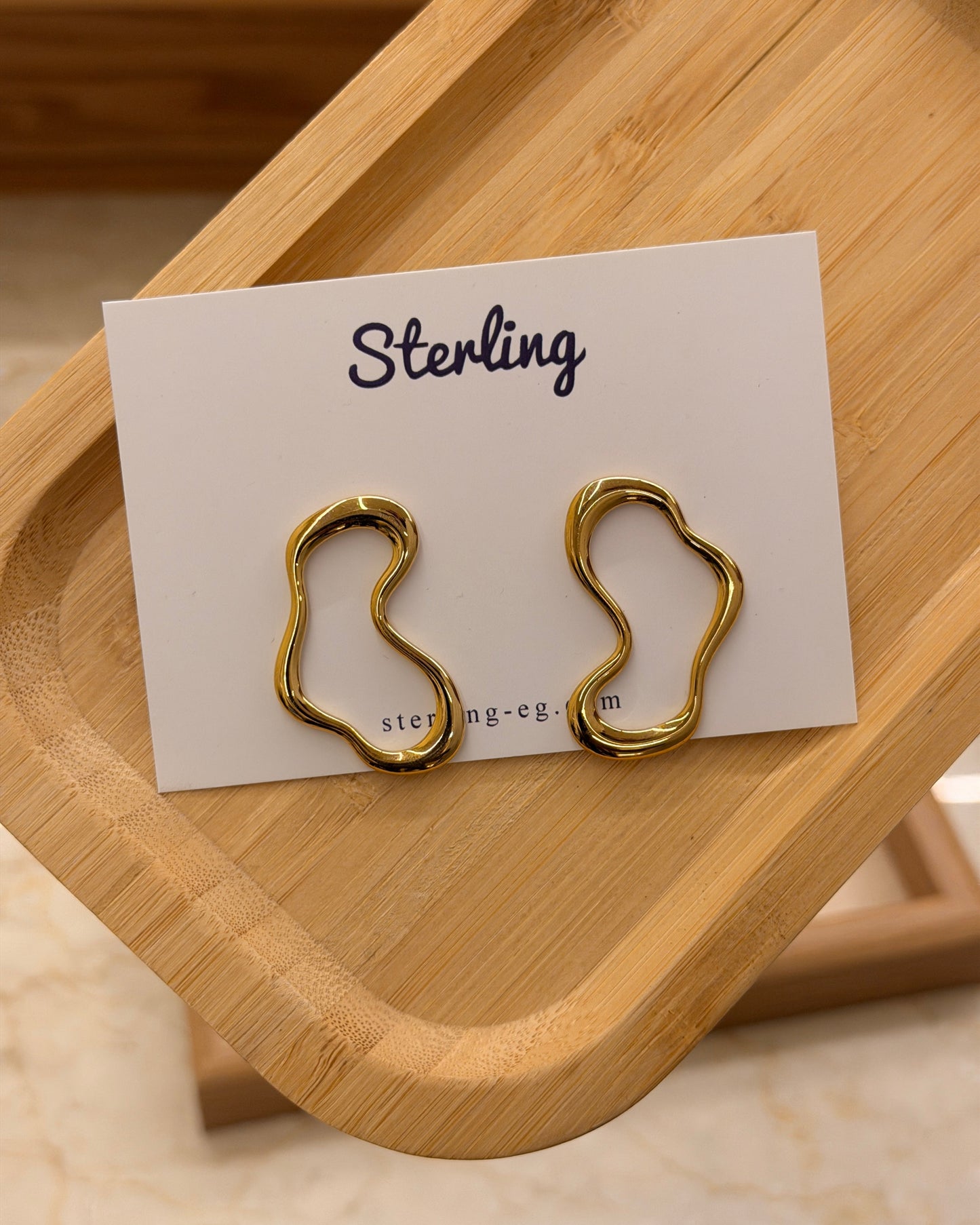 Cloud Irregular Earrings
