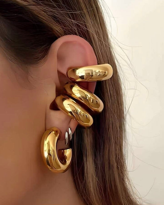 Round Fake Earrings 202605