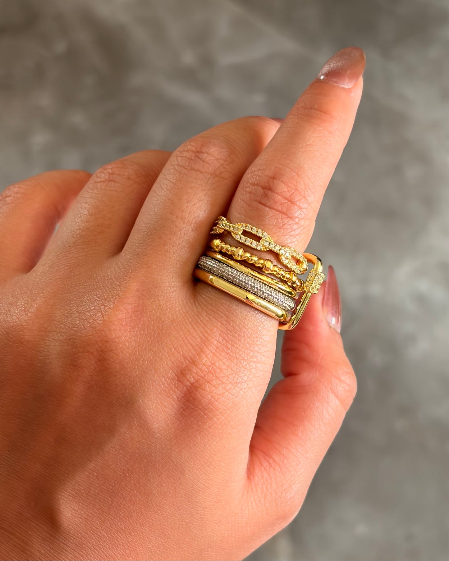 5 PCS/SET Rings 262302