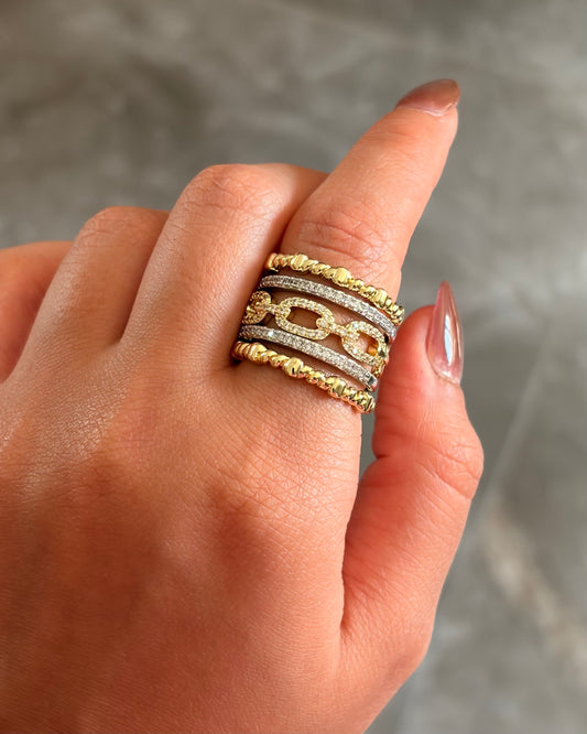 5 PCS/SET Rings 262303