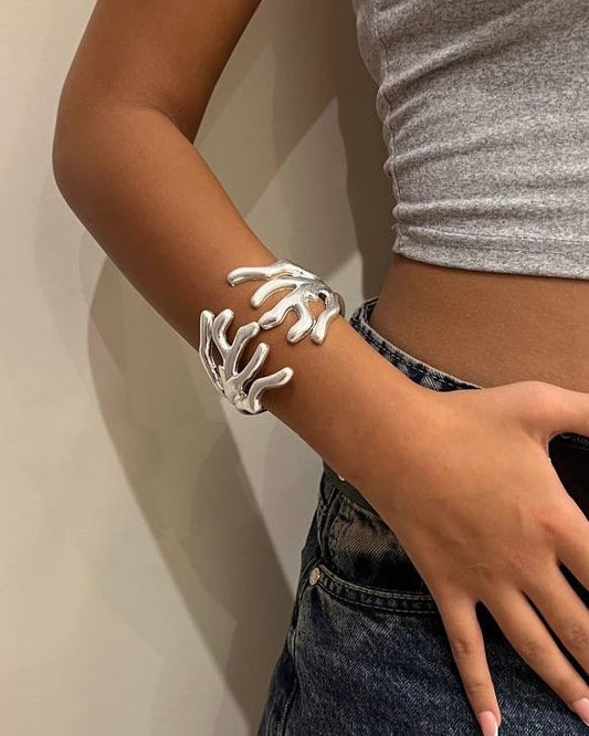 Interlocking openable Bracelet Vintage Color