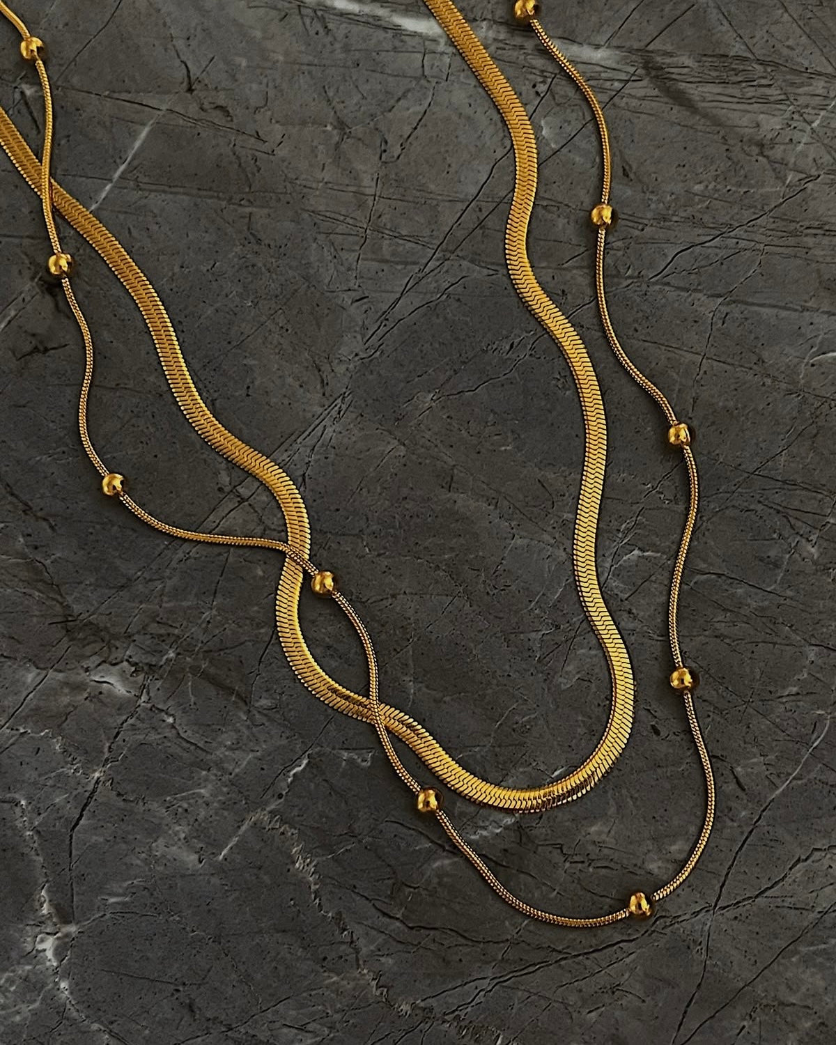 Double-Layer Chain Necklace