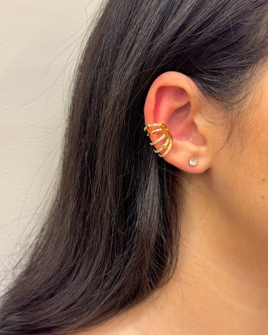 Earrings cuffs 2514