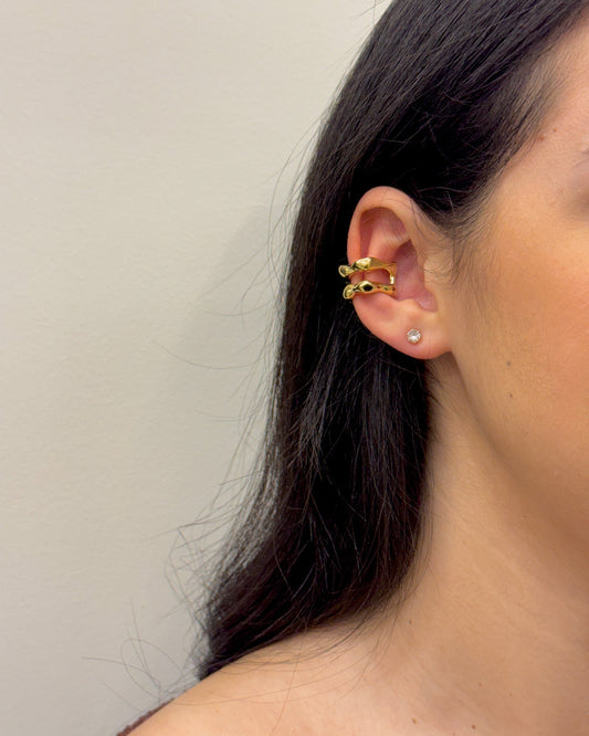 Earrings cuffs 2526