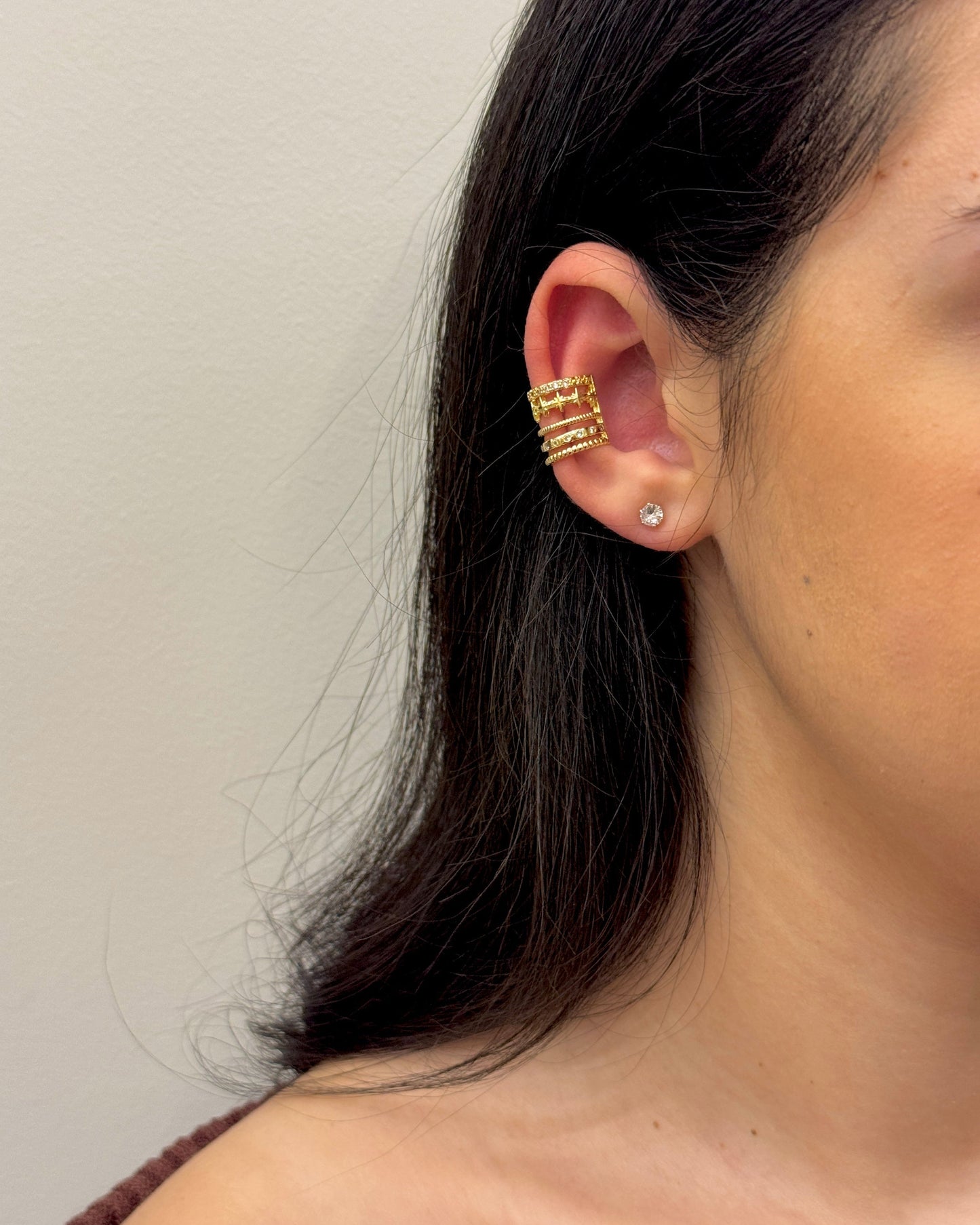 Earrings cuffs 2515
